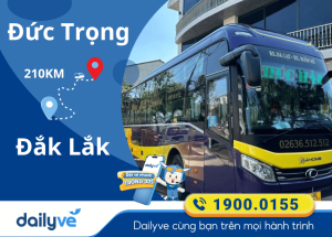 Vé xe từ Đức Trọng đi Đắk Lắk