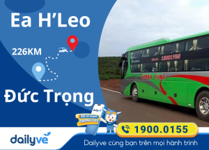 Vé xe từ Ea H'Leo đi Đức Trọng
