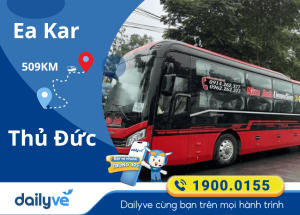 Vé xe từ Ea Kar đi Thủ Đức