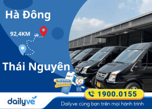 Vé xe từ Hà Đông đi Thái Nguyên