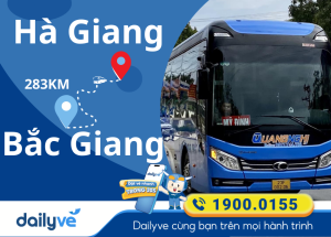 Vé xe từ Hà Giang đi Bắc Giang