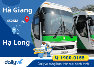 Vé xe từ Hà Giang đi Hạ Long