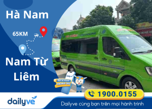 Vé xe từ Hà Nam đi Nam Từ Liêm