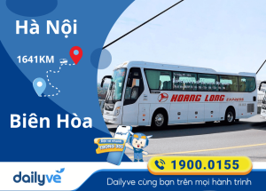 Vé xe từ Hà Nội đi Biên Hòa