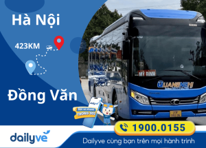 Vé xe từ Hà Nội đi Đồng Văn