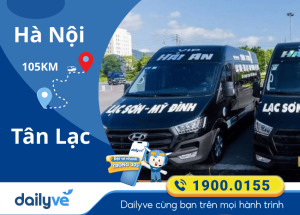 Vé xe từ Hà Nội đi Tân Lạc