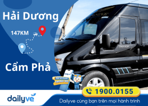 Vé xe từ Hải Dương đi Cẩm Phả