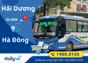Vé xe từ Hải Dương đi Hà Đông