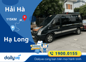 Vé xe từ Hải Hà đi Hạ Long