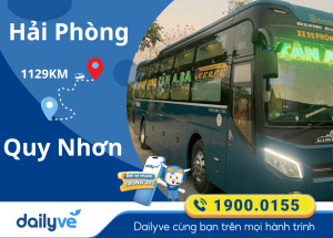 Vé xe từ Hải Phòng đi Quy Nhơn