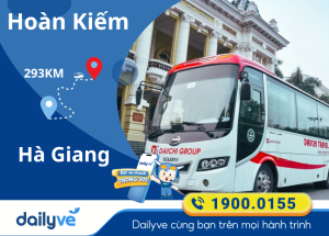 Vé xe từ Hoàn Kiếm đi Hà Giang