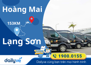 Vé xe từ Hoàng Mai đi Lạng Sơn