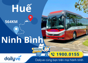 Vé xe từ Huế đi Ninh Bình