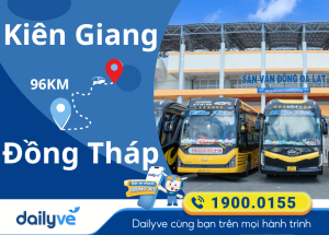 Vé xe từ Kiên Giang đi Đồng Tháp