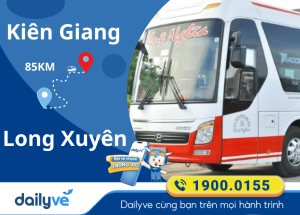 Vé xe từ Kiên Giang đi Long Xuyên