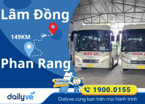 Vé xe từ Lâm Đồng đi Phan Rang