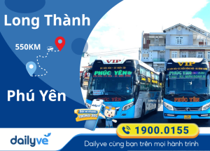 Vé xe từ Long Thành đi Phú Yên