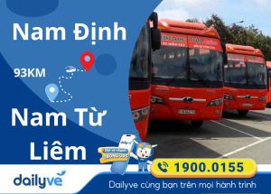 Vé xe từ Nam Định đi Nam Từ Liêm