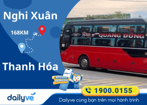 Vé xe từ Nghi Xuân đi Thanh Hóa