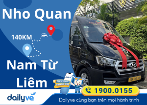 Vé xe từ Nho Quan đi Nam Từ Liêm