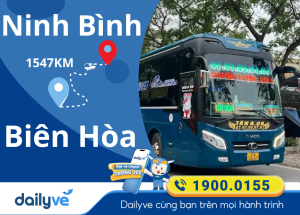 Vé xe từ Ninh Bình đi Biên Hòa