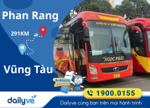 Vé xe từ Phan Rang đi Vũng Tàu