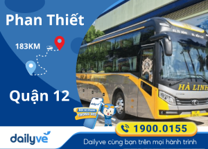 Vé xe từ Phan Thiết đi Quận 12