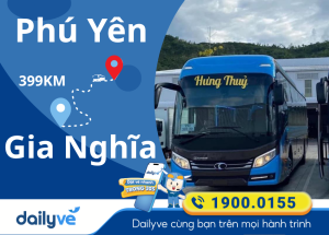 Vé xe từ Phú Yên đi Gia Nghĩa
