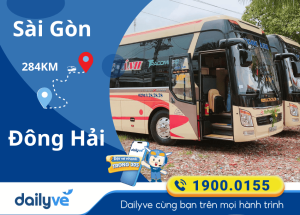 Vé xe từ Sài Gòn đi Đông Hải