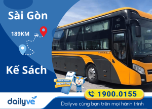 Vé xe từ Sài Gòn đi Kế Sách