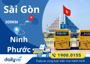 Vé xe từ Sài Gòn đi Ninh Phước