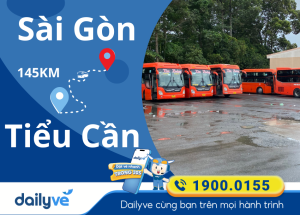Vé xe từ Sài Gòn đi Tiểu Cần