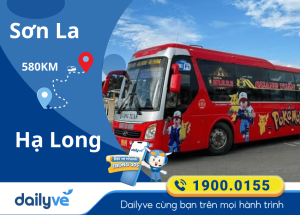 Vé xe từ Sơn La đi Hạ Long