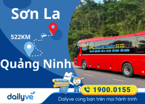 Vé xe từ Sơn La đi Quảng Ninh