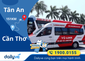 Vé xe từ Tân An đi Cần Thơ