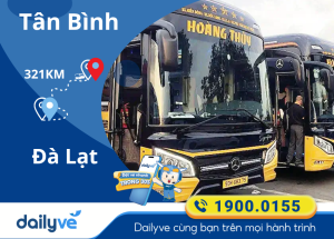 Vé xe từ Tân Bình đi Đà Lạt