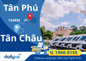 Vé xe từ Tân Phú đi Tân Châu