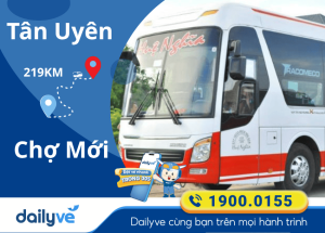 Vé xe từ Tân Uyên đi Chợ Mới