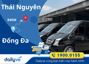 Vé xe từ Thái Nguyên đi Đống Đa