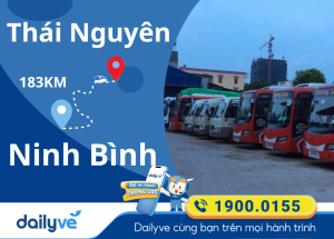 Vé xe từ Thái Nguyên đi Ninh Bình