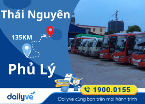 Vé xe từ Thái Nguyên đi Phủ Lý