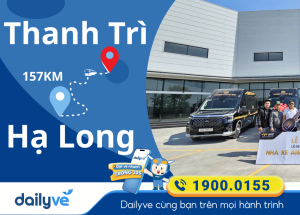 Vé xe từ Thanh Trì đi Hạ Long