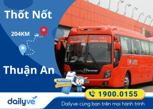 Vé xe từ Thốt Nốt đi Thuận An