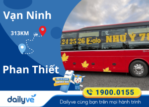 Vé xe từ Vạn Ninh đi Phan Thiết