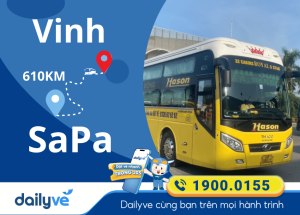 Vé xe từ Vinh đi Sa Pa