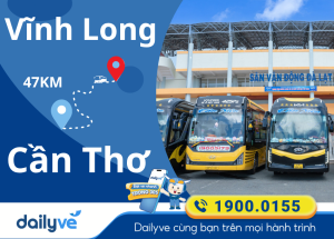 Vé xe từ Vĩnh Long đi Cần Thơ