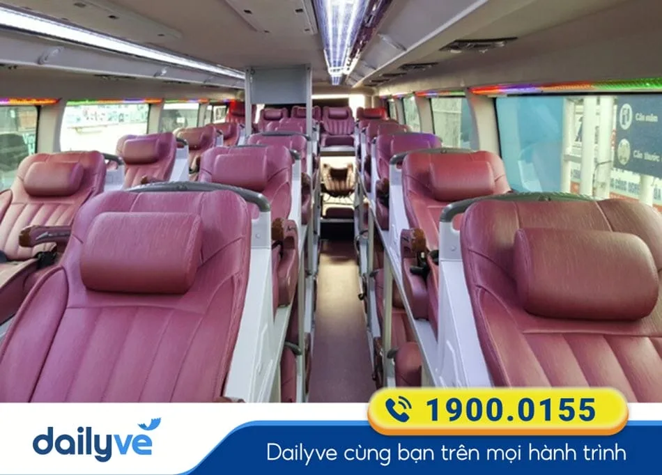 Xe giường nằm 40 chỗ tiện nghi của nhà xe Phong Thủy