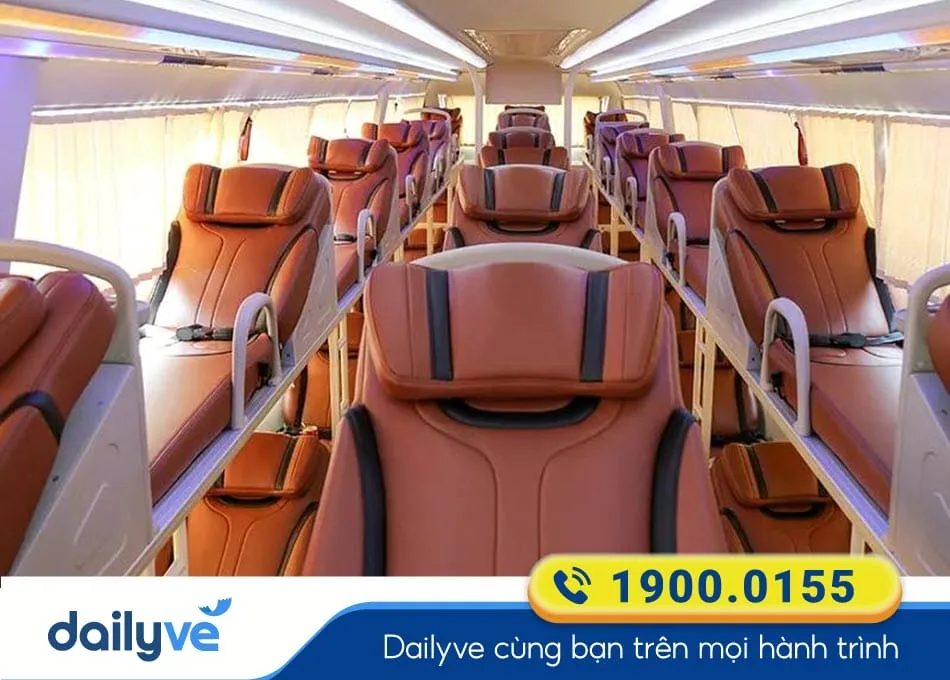 Xe giường nằm 44 chỗ đời mới của nhà xe Thuận An