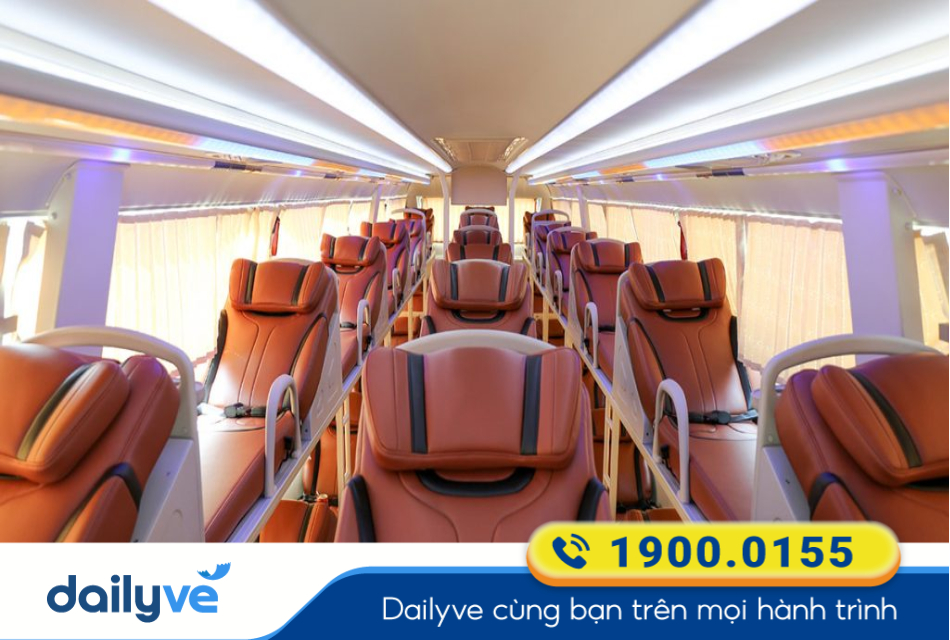 Tiện nghixe giường nằm 40 chỗ thoải mái và chất lượng