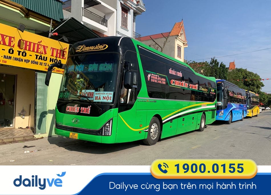 Nhà xe Chiến Thế tuyến xe chất lượng cao